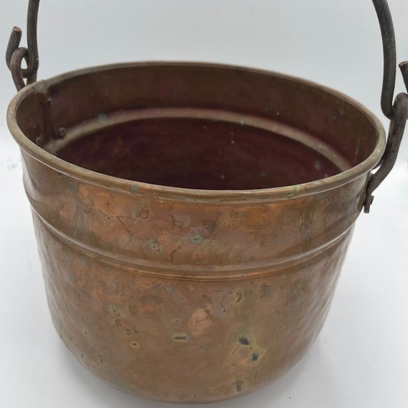 Antique Copper Cauldron Turkey - Picture 4 of 8